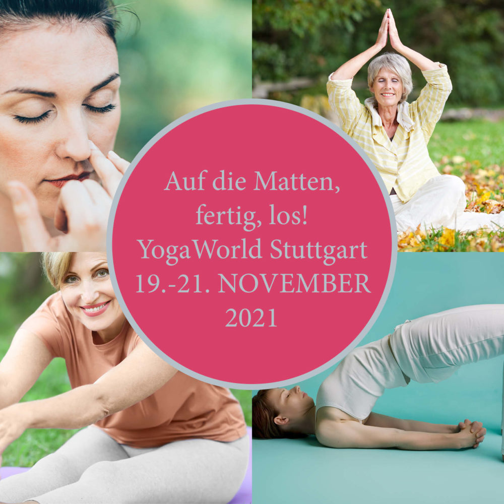 Ankündigung Yoga Messe Yoga World Stuttgart