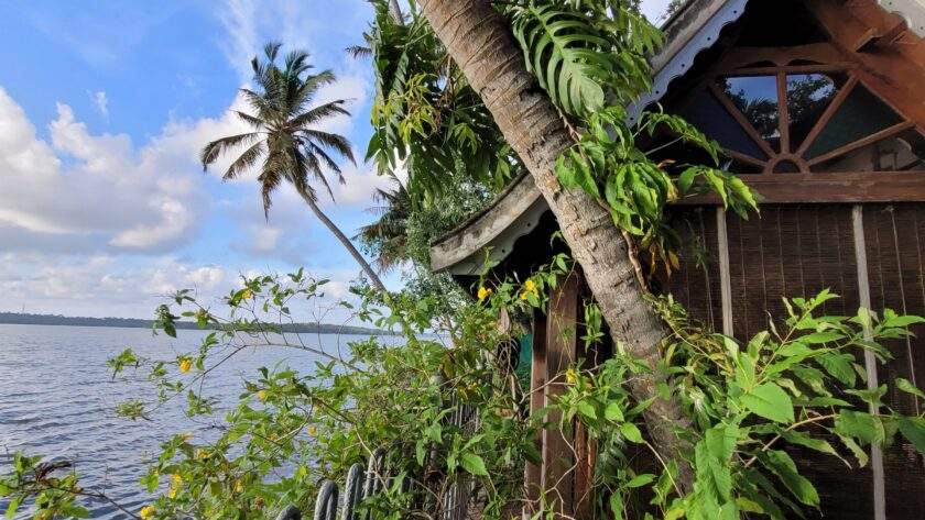 Anlamaya Ayurveda Resort, Blick auf die Backwaters